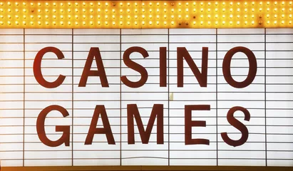 Poster Casino Games Sign © malajscy