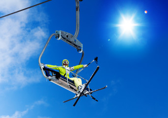 Skiing is super cool