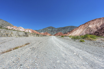 Los Colorados in Purmamarca, Jujuy, Argentina.