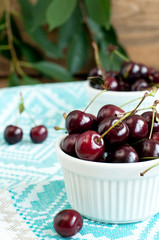 Fresh cherries