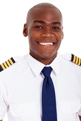african american pilot in uniform © michaeljung