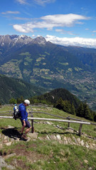 Fototapeta na wymiar Mutspitze, Południowy Tyrol