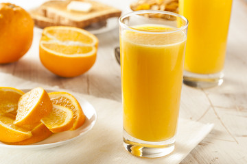 Refreshing Organic Orange Juice