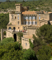 Fototapeta na wymiar château de la barben