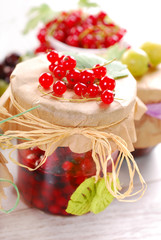red currant homemade preserve
