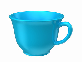 3d render of a cup