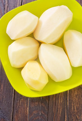 raw potato