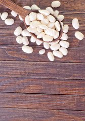 Obraz na płótnie Canvas white beans