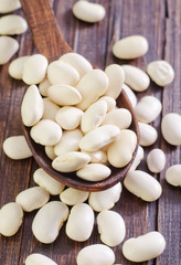 Fototapeta na wymiar white beans