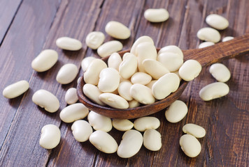 Fototapeta na wymiar white beans
