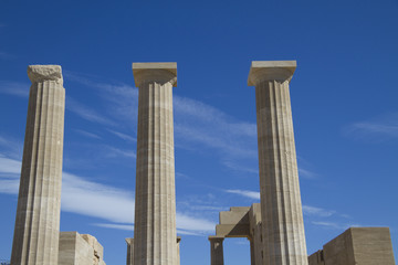 greek temple in Rhodes