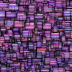mosaic tile fragmented backdrop in pink purple