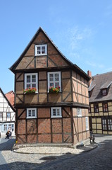 Fachwerkhaus in Quedlinburg