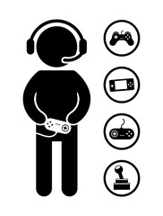 gamer icons © Gstudio