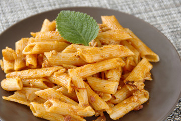 Pasta Dish Closeup