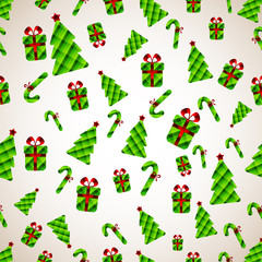 Abstract Christmas Background. Vector illustration