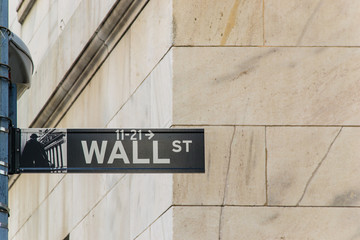 Wall Street - New York - Usa