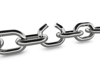 Metal Chain Concept Graphic