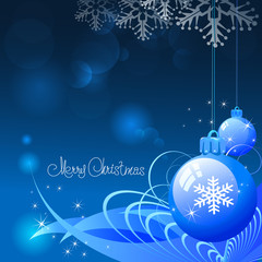 Christmas Background. Abstract Vector Illustration