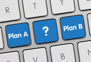 Plan A or plan B keyboard
