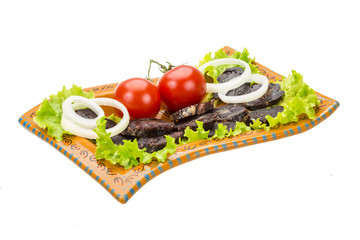 Horsemeat sausage