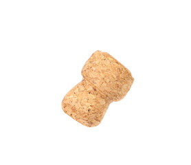 Flying cork from a champagne.