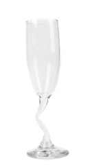 empty champagne glass