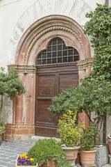 Fototapeta na wymiar Wejście w Umbrii