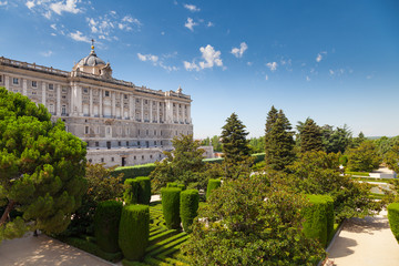 Madrid Royal Palace and Sabatini Gardens