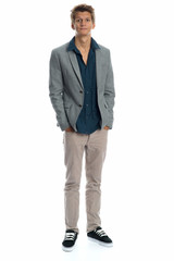 Großer und  schlanker Teenager