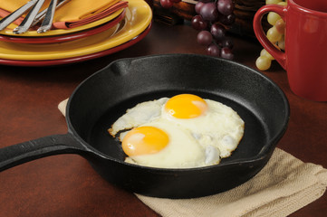 Fried eggs