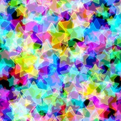 Abstract neon seamless background.