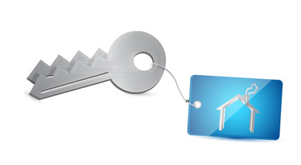 house keys illustration design