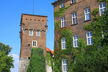 Fototapeta premium WAWEL royal castle in Cracow, Poland