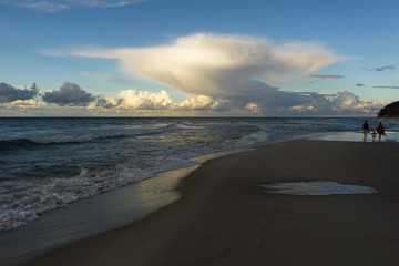 brzeg morza, Jastrzębia Góra, Polska © Piotr Szpakowski