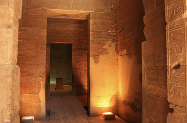 Temple de Philae, lac Nasser, Egypte