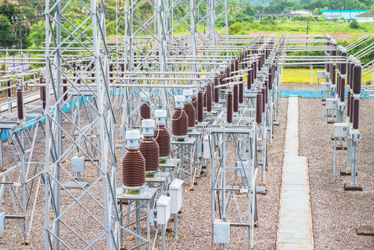 Power station for making electric energy