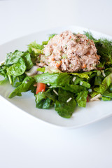 fresh chopped tuna salad