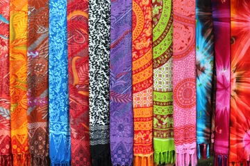 Papier Peint photo Lavable Indonésie Colourful Batik