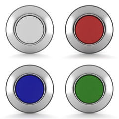 Button icons for website design
