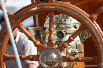 d&eacute;tails de vieux voiliers