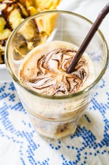 Iced coffee