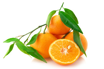 Fresh tangerines