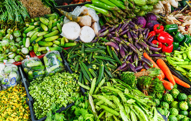 Vegetable in food market