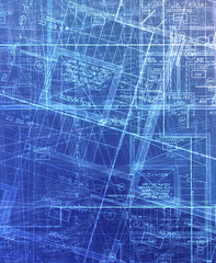 archecture plans  abstract