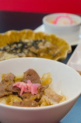 meat and rice