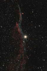 NEbulosa velo nella costellazione del Cigno