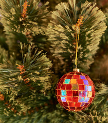 Seasonal Christmas decoration background