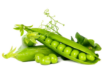 Green peas, food concept