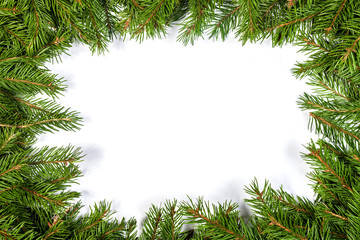 Christmas background. Eve framework